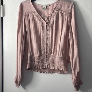 american rag pink long sleeves